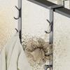 Adjustable Coat Hook Traceless Door Hooks Door Hanger Hooks  for Clothes Bag Caps Purse