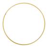 Coated Metal Rings, 25cm, Gold