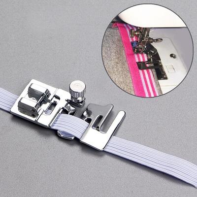 Diy Dikiş Ayağı Baskı Ayağı Kordon Bant Kumaş Dikiş Makinesi İçin Streç Ayaklar