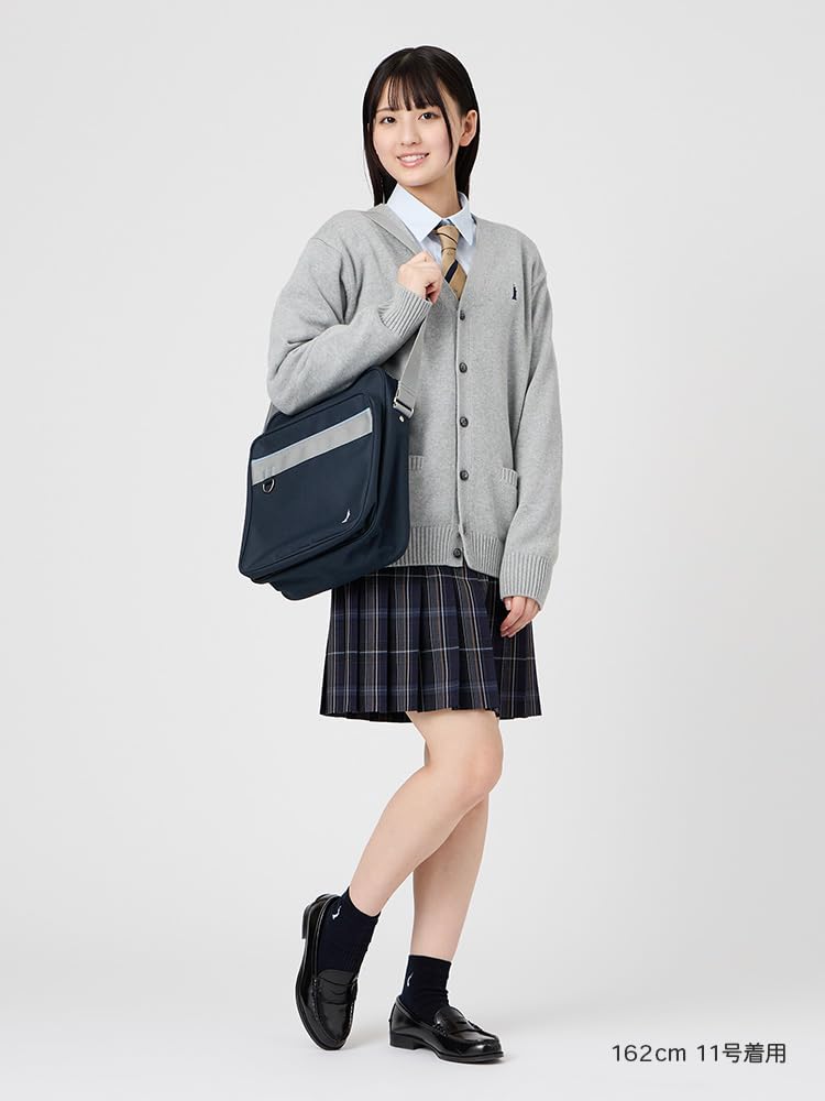 EASTBOY Shoulder Nylon Bag 209079 Navy x Sax 3 Free Size Women School Bag (585)