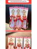 Song Brocade Fan Keychain & Cute Lucky Bag Pendant - Small Gift & Phone Charm