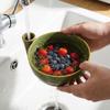 Ciotola Automatica per Lavare la Frutta ad Alta Capacità Cestello Scolatore Rapido per Bacche Cucina di Casa