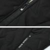 Men's Solid Color Casual Cotton Warm Long-sleeved Jacket Men's Graphene Zipper Cotton Jacket NEW SPORT Pocket Label