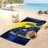 Reading FC Personalized Printed Beach Towel Soccer Logo Support Custom Name Text Absorbent Towel For Sport Travel Special Gift