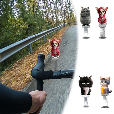 Schüchterner Wackelkopf, Stressabbau Wackelkopf Auto Armaturenbrett Dekorationen, Hüpfendes Ornament für Schreibtisch, Niedlich für jeden Anlass Lustiges Geschenk für Autoliebhaber