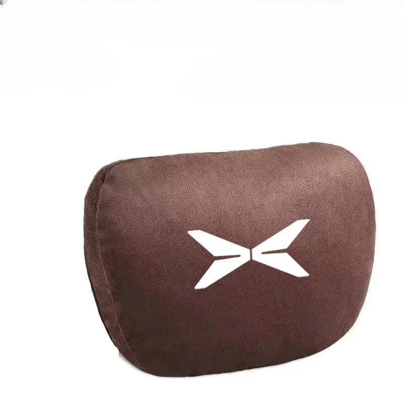 Car Styling For XPENG Xiaopeng P7 P7i G3 G6 G9 2021 2022 2023+ Car Breathable Lumbar Headrest Neck Pillow Waist Back Support