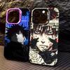 Anime F-Fushiguro M-Megumi Phone Case For IPhone 16 15 14 13 12 11 17 Pro MAX Plus Pro Matte Shockproof Cover