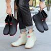 German Rain Shoes Men's Non-slip Fashion Outer Wear Medium and Short Tube Waterproof Car Wash Outdoor Camping Thickened