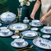LISM Jingdezhen Blue & White Porcelain Dinnerware Set