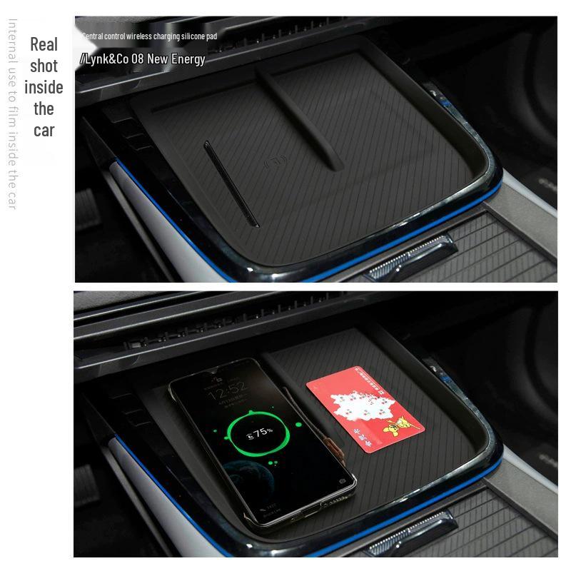 Lynk & Co 08 Wireless Charging & Dustproof Silicone Tray – 2023 Compatible