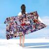 Classic T-Touhou P-Project Anime Beach Swimming Towel Soft Absorbent Washcloth Children's Gifts For Kids Travel Camping Gym