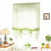 Elegant Curtains, Adjustable Tie-Up Shades, 1 Panel Windows