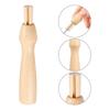 Wooden Handle Felting Needles Set Creative Felting Needles with Bottle  for Beginners