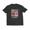 Harajuku Vintage Rock Tee Gorillaz Graphic Print Cotton Black Shirt 2026 Summer Casual Loose New Fashion Tshirt Fan Gift Unisex