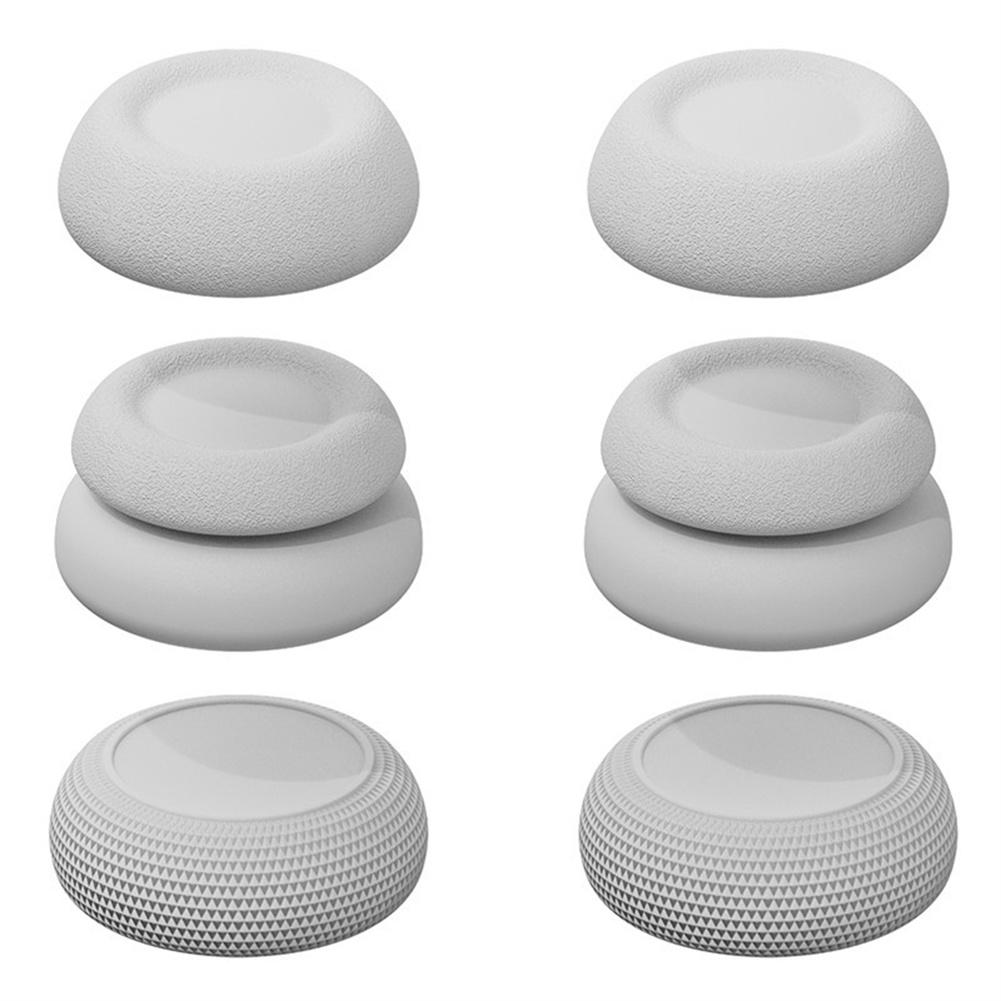 6 Pièces Adhésifs Antidérapants pour Joystick Thumb Stick Grip Caps Couvercle de Joystick pour Manette de Jeu Compatible Pour Manette PS Portal