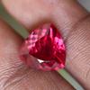EXCELLENT Trillion Cut 6 Ct CERTIFIED Natural Red Ruby Loose Gemstone