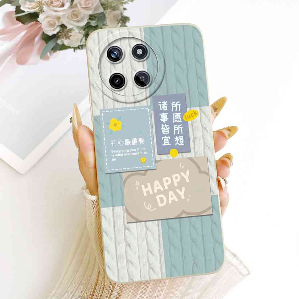 Silikonový kryt Pro Realme 11 4G Obal Měkké kryty Telefonu Pro Realme 11 REALME11 RMX3636 Roztomilýmalovaný 6.4" Fundas Coque
