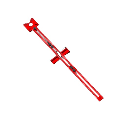 Milling Groove Bracket Base for Trimmer Edge Guide Positioning Circle Cutting Board Tool Router Circle Jig - Inches & Centimeters. Easy to Install and