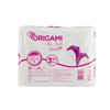 Origami 3 Ply Toilet Tissue Paper Roll - Pack of 24 (140 Pulls Per Roll, 3,360 Sheets)