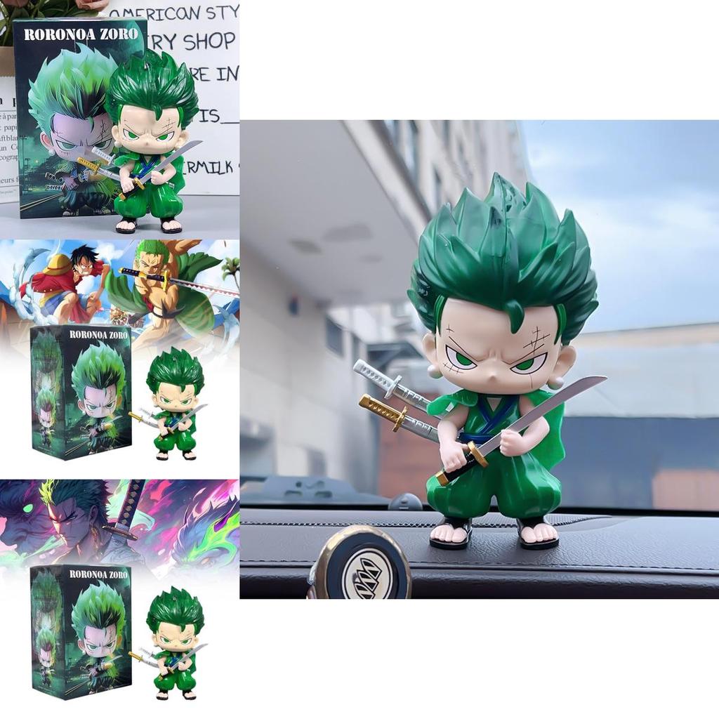 Charming Piece Zoro Gk Model Cute Anime Figure Ideal For Home And Office Decoration