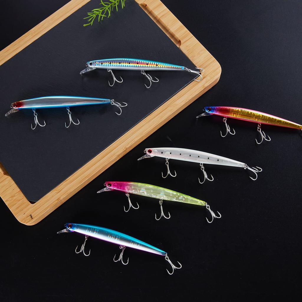 KOKO Lure KK140S 23g Sinking Minnow for Sea and with Shifting Center of Gravity #6 Minnow, Bass, Bluefish, Flounder, Tungsten-Based