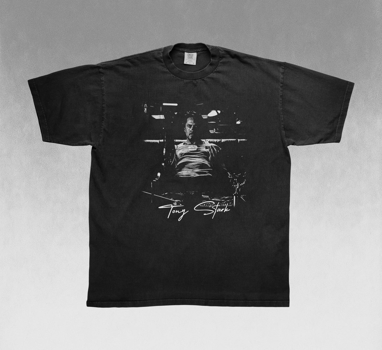 Iron Man Marvel T-Shirt, Tony Stark Shirt, Comic Book Character Shirt 2XL