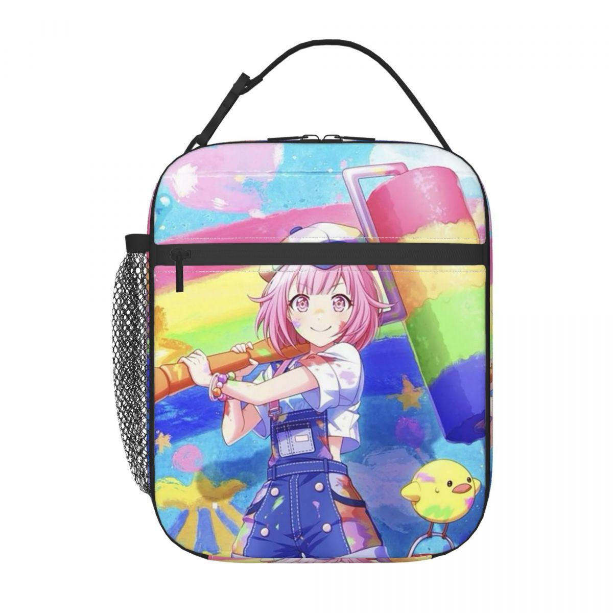 Emu Otori Wonderhoy Stamp Insulated Lunch Bag for Women Children Portable Food Boxes Thermal Lunch Box Tote One Size