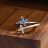Adjustable Cross Rings for Women Inspiration Christian Ring Faith Hope Cross Ring Religious Jewelry