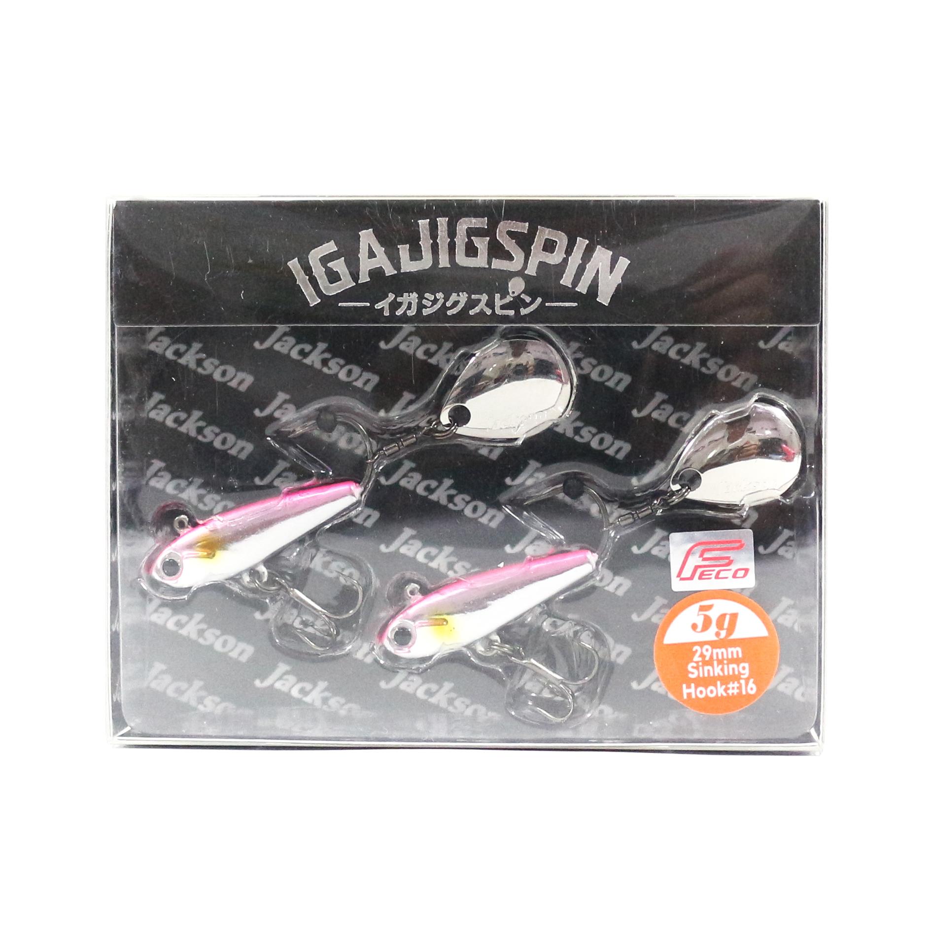 

Тонущая приманка Jackson Iga Jig Spin 5 грамм 29 мм CPK (1520)