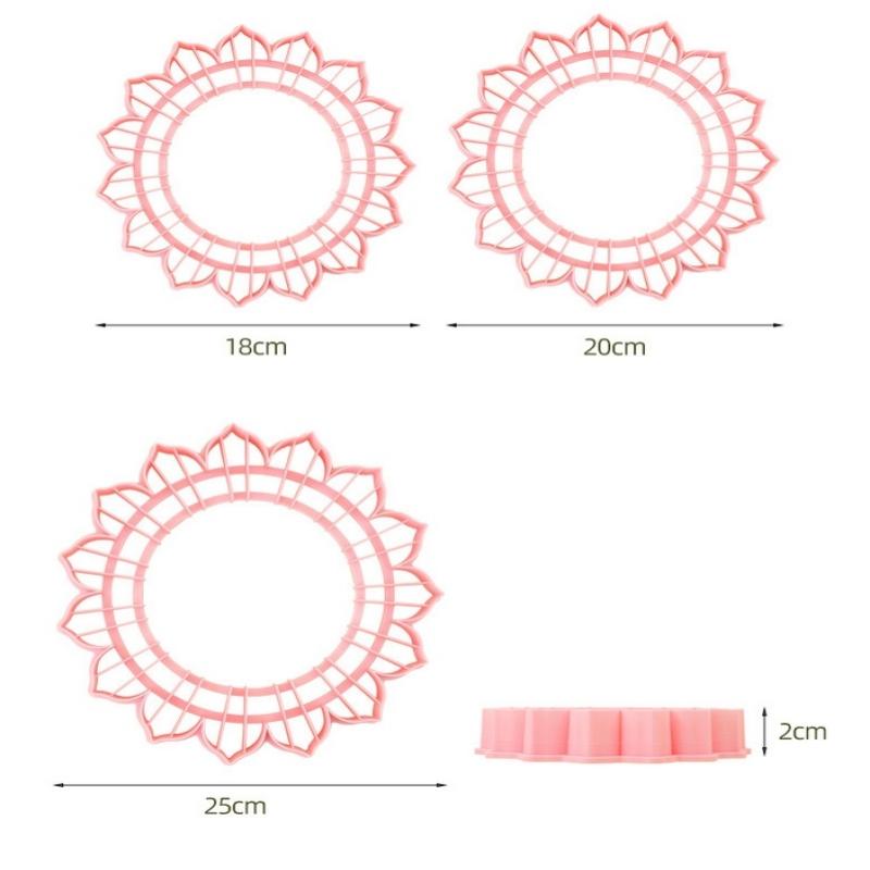 Pasta Cut Flower Mold Baking Mold Pastry Cutter Dough Cookie Press Cake Biscuit Stamp Moulds Kitchen Baking Tools