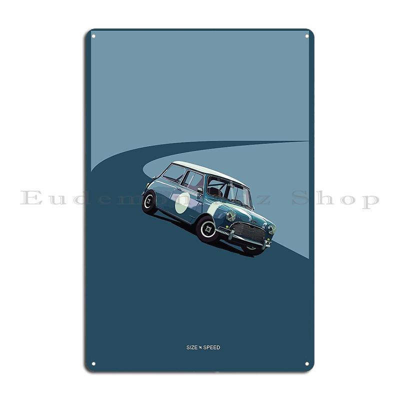 Austin Mini Cooper Countryman Poster Metal Plaque Pub Garage Plaques Club Home Design Tin Sign Poster