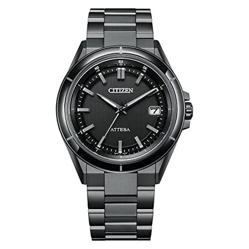 [CITIZEN] ATTESA CB3035-72E Men's Watch (Radio Solar/Water Resistant) Black