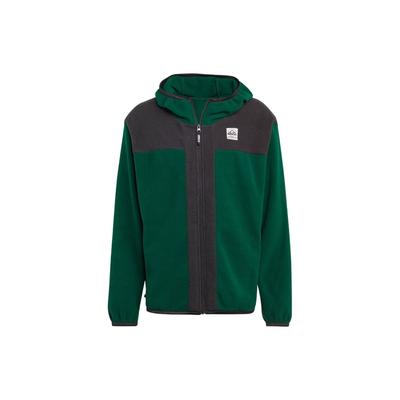 Colorblock Logo Full Zip Wolljacke Herren Oberbekleidung Grün IC2340