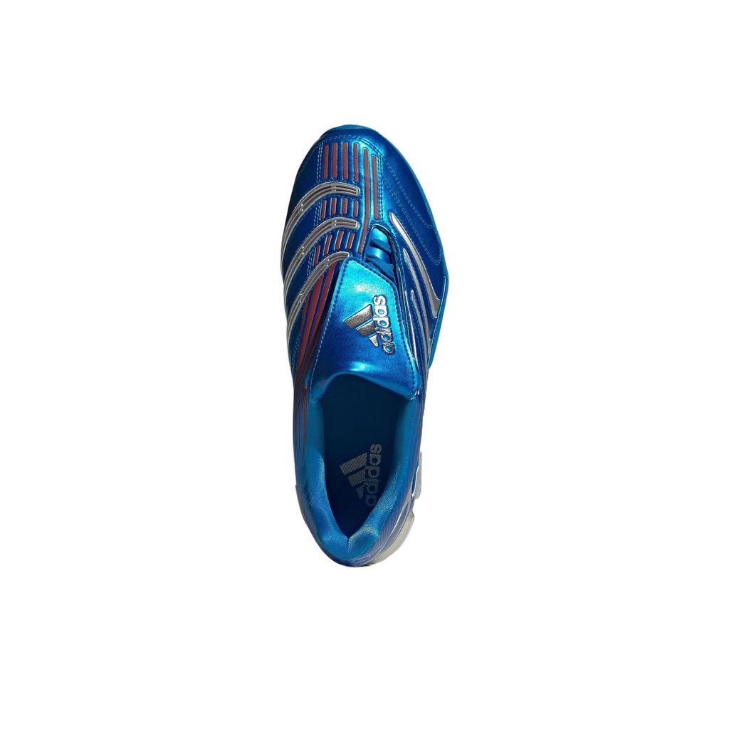 adidas Predator Megaride Metallic Shock Blue Unisex Sportbačiai Sidabro-Metaliniai Geriau-Raudoni JI3515