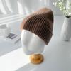 Women's Light Color Pastel Wool Beanie Hat