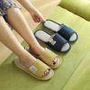 Linen Slippers for Men & Women: Indoor/Outdoor, All-Season, Cotton Linen, Japanese-Korean Style, Spring/Autumn