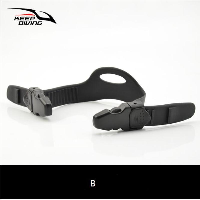 

1 пара регулируемых ласт для подводного плавания, аксессуары для плавательных ласт, ремни с пряжками B Type, S