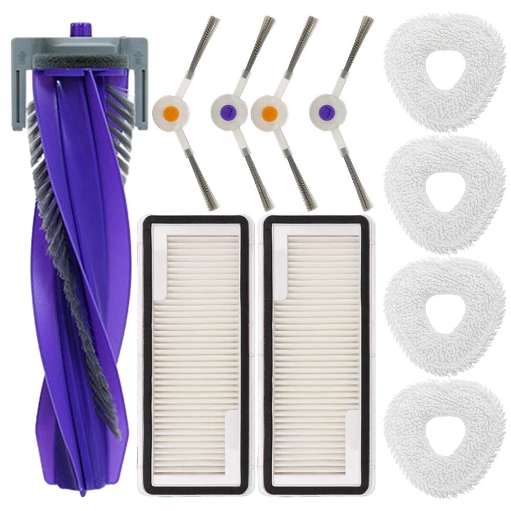 

1 Set For Narwal For Freo X For Ultra For Narwal J4/ J4 Lite Robot Mop Cloths Main And Side Brushes Vacuum Cleaner Kits China Mainland