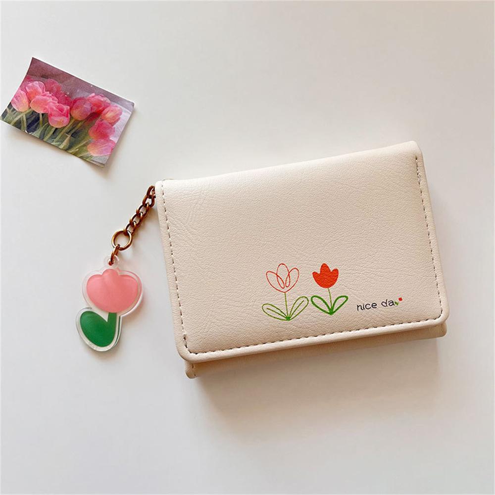 

Гаманці з квітковим візерунком. Маленькі гаманці. Жіночі міні-сумки з м’якої PU шкіри. Жіноча візитниця. Модна жіноча сумка. білий