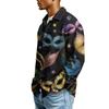 Men's Casual Button-Down Long-Sleeve Shirt