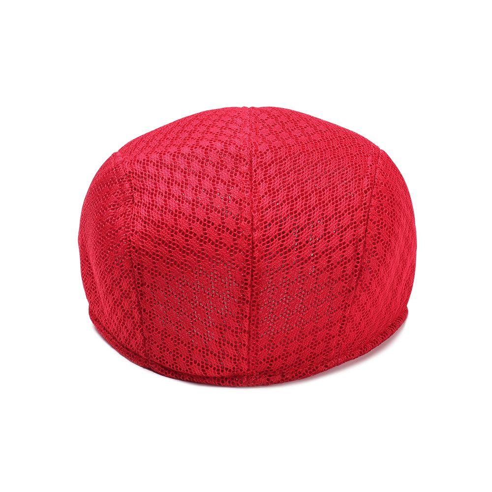 Fashion Casual Breathable Adjustable Mesh Caps Sun Caps Beret Hats Gatsby Hats