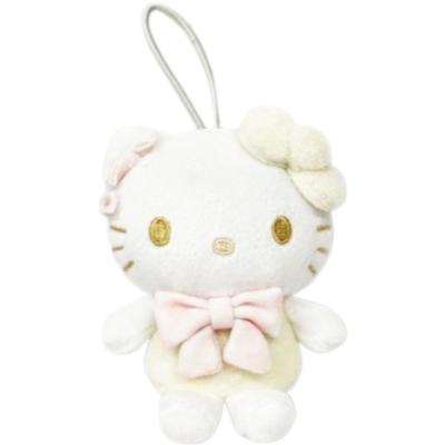 Hatayama Shoji Sanrio Mini Mascotte Wit Karakter Pluche Sleutelhanger Schattige Hello Kitty Ongeveer 10 cm Lang