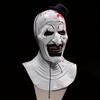 Horror Clown Mask Halloween Hat Trick Clown Headgear Masquerade Party Dress Up Demon Clown Broken Soul With Hat Clown Character