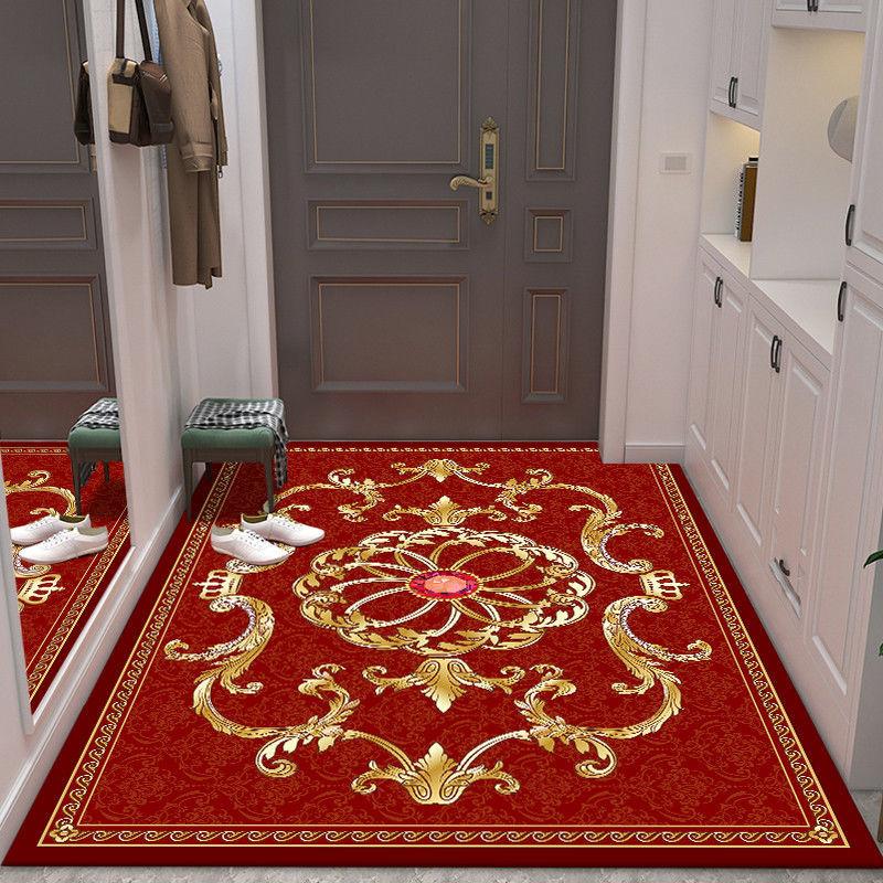 European Style Entrance Door Mat Bedroom Door Anti Slip and Absorbent Bathroom Floor Mat Bathroom Door Mat