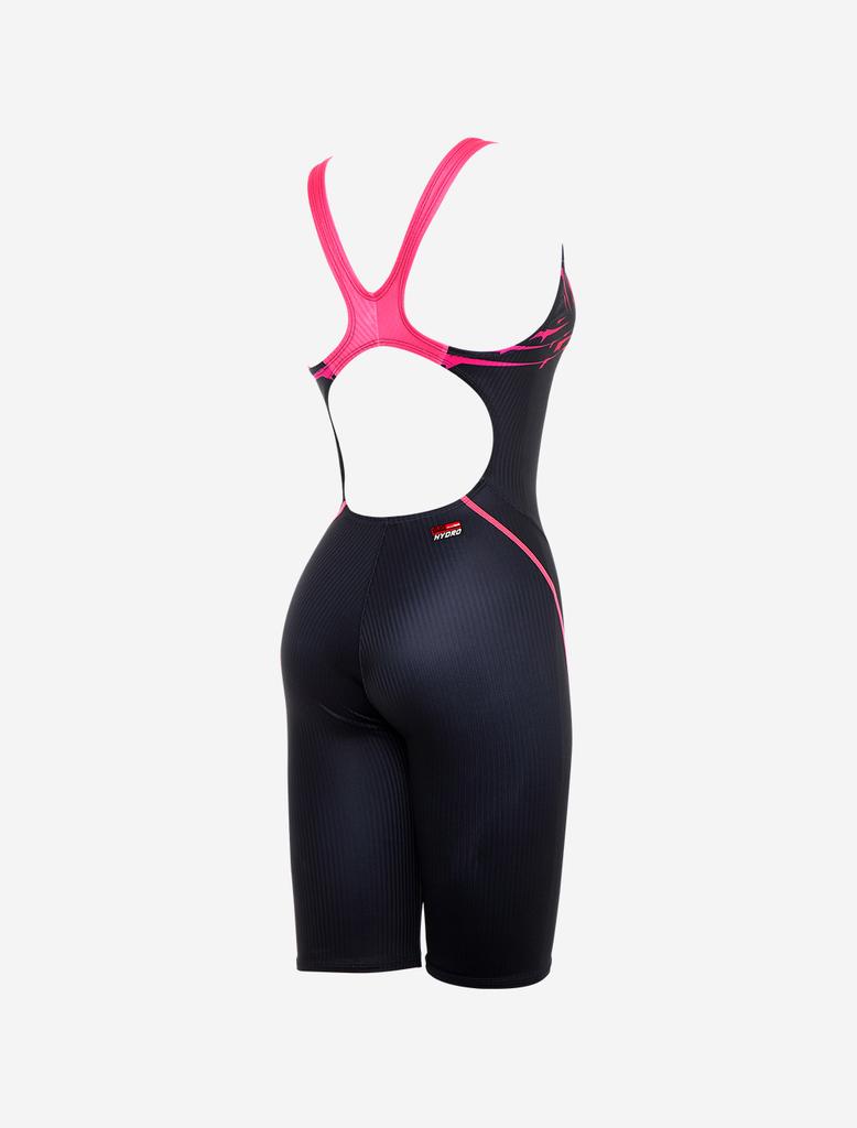 Toneidoseupocheu Bermuda 5-Part Half-Body X-Back Coral Swimsuit