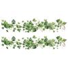 Self-Adhesive Fresh Leaves Wall Sticker for Living Room, Bedroom, or Dorm Decor
