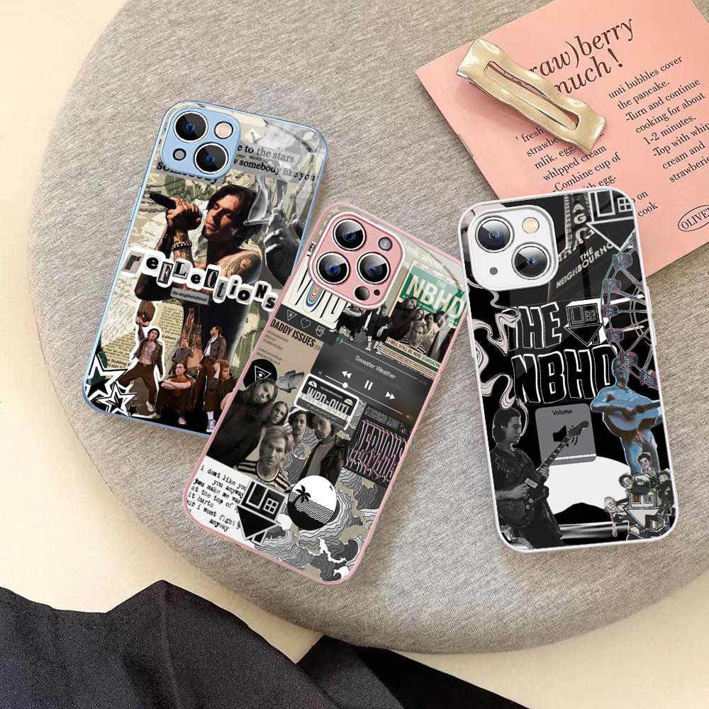 Custodia per Telefono Rock Band The N-Neighbourhood Per IPhone 14 13 12 Mini 11 Pro XS Max X XR 14 Plus Cover in Vetro Temperato