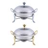 Catering Warmer Set Removable Anti Scald Stainless Steel Chafing Dish Buffet Set for Baking Commercial Hotel Backpacking Trips