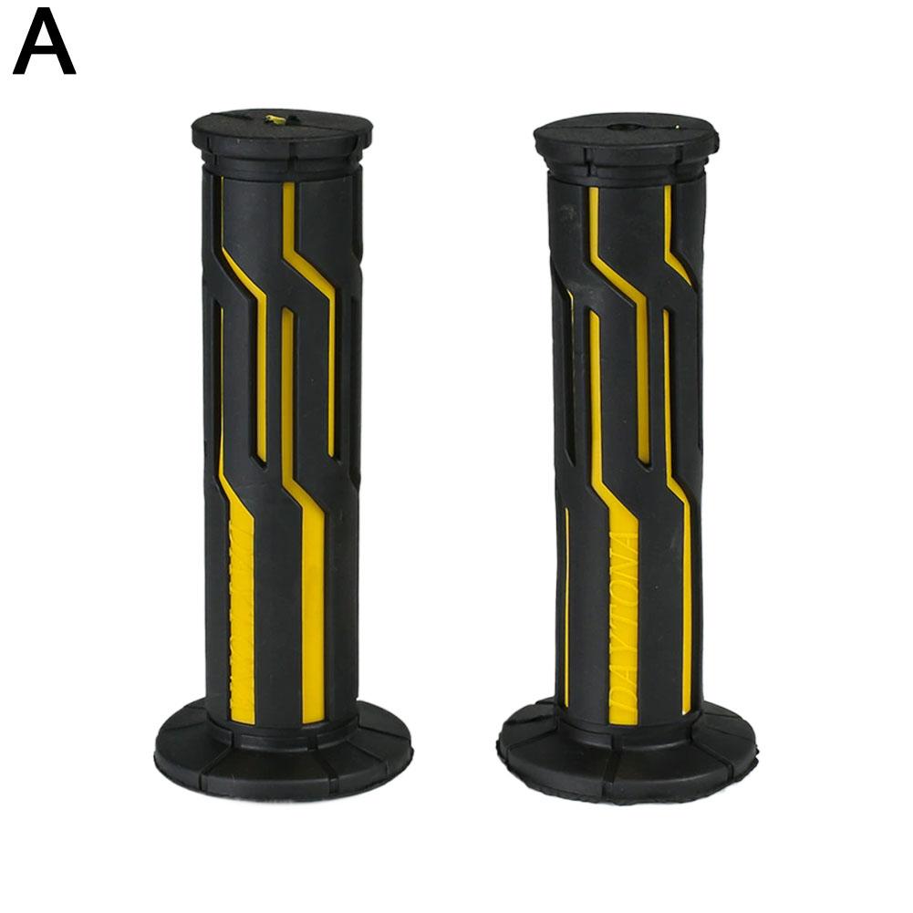 New Universal Motorcycle 7/8" 22mm Handlebar Grips Molded Grips For Honda Kawasaki Yamaha Ducati Suzuki BMW Vespa Aprilia