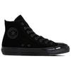 Converse All Star Velvet Hi Comfortable Thin Sole Non-Slip Wear-Resistant High-Top Skate Shoes Unisex Sneakers Black 31313321